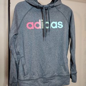 Adidas Hoodie with Thumbhole and Front Pocket
